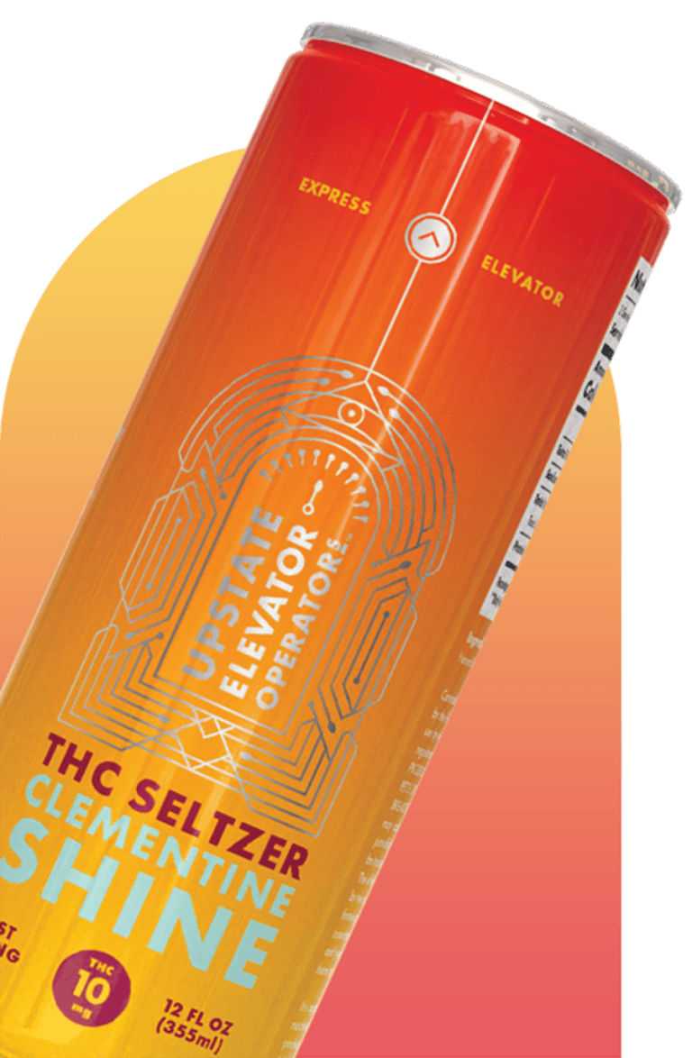 Clementine Shine THC Seltzer, 10mg